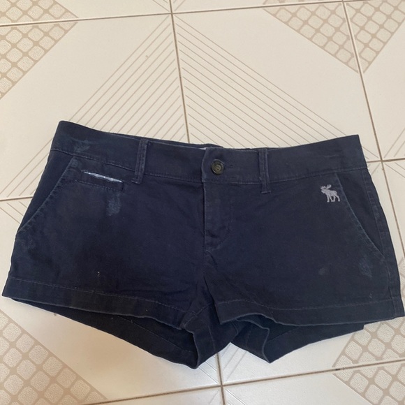 Abercrombie Perfect Stretch Cargo Shorts Size 0 - Picture 1 of 2